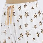 Women's White Full Length Printed Pyjama, White, small image number null