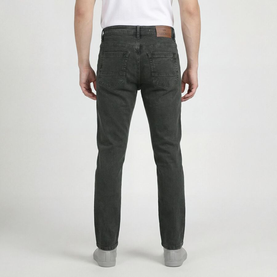 Men's Oilve Slim Fit Jeans, Olive, large