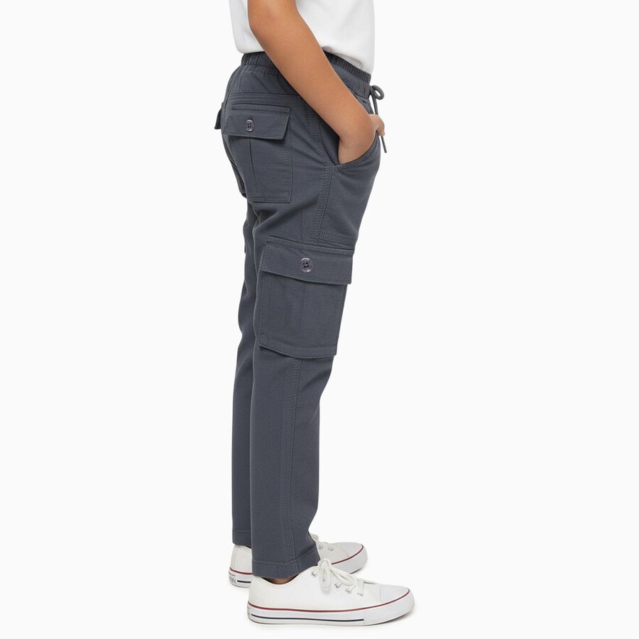Boys' Trouser, Mid Blue, large image number null