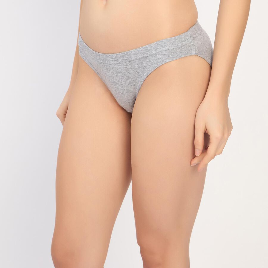 Ladies' Panty , Melange Light Grey, large image number null