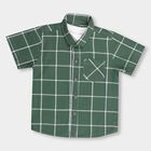 Infants' 100% Cotton Shirt, Dark Green, small image number null