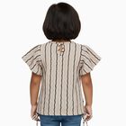 Girls' T-Shirt, Beige, small