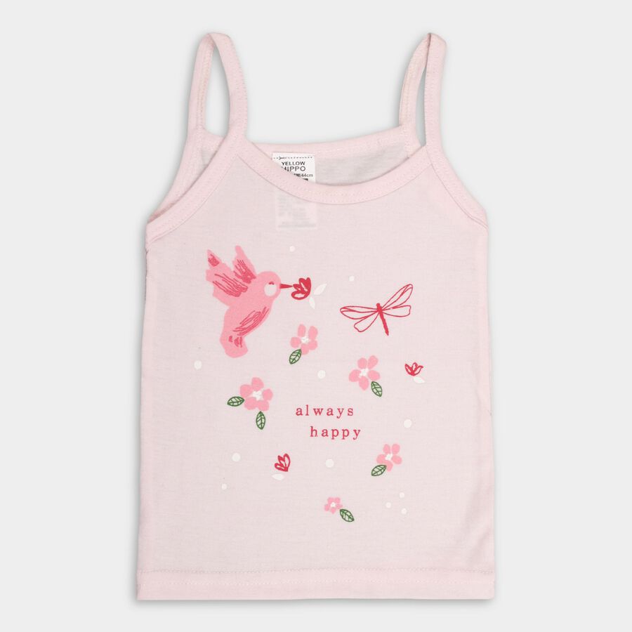 Infants' 100% Cotton Vest , Pink, large