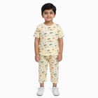 Boys' Night Suit, पीला, small image number null