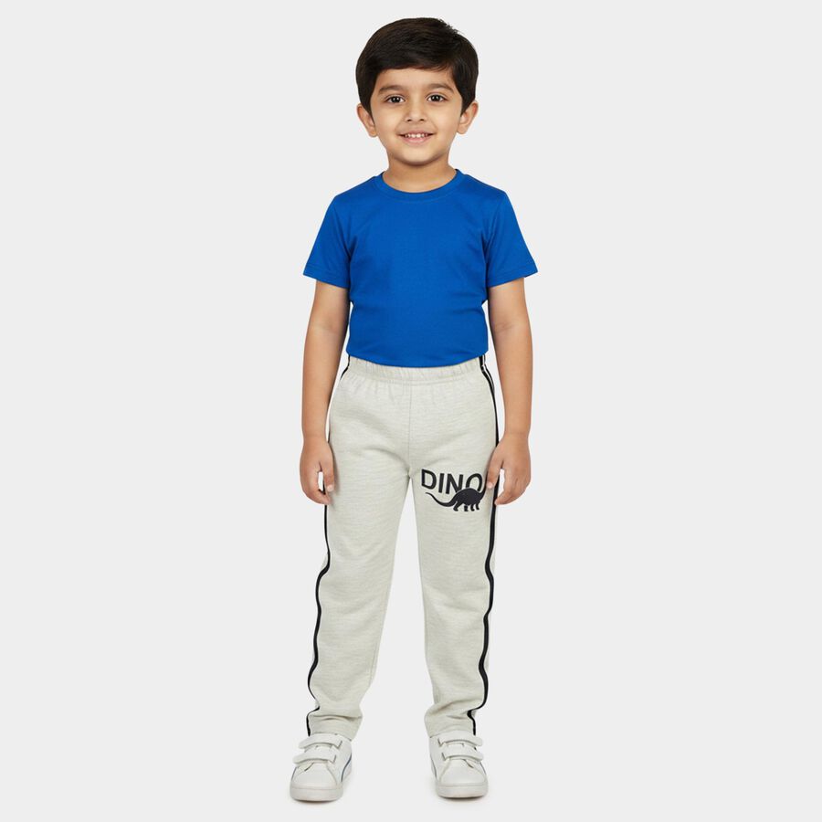 Boys' Pyjama, Ecru Melange, large