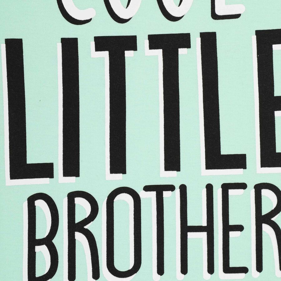 Boys Cotton T-Shirt, Light Green, large image number null
