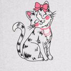 Girls' T-Shirt , Melange Light Grey, small image number null