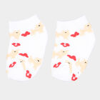 Infants Cotton Stripes Socks, White, small image number null