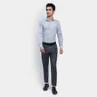 Checks Formal Shirt, Light Grey, small image number null