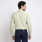 Men's Green Formal Shirt, Light Green, small