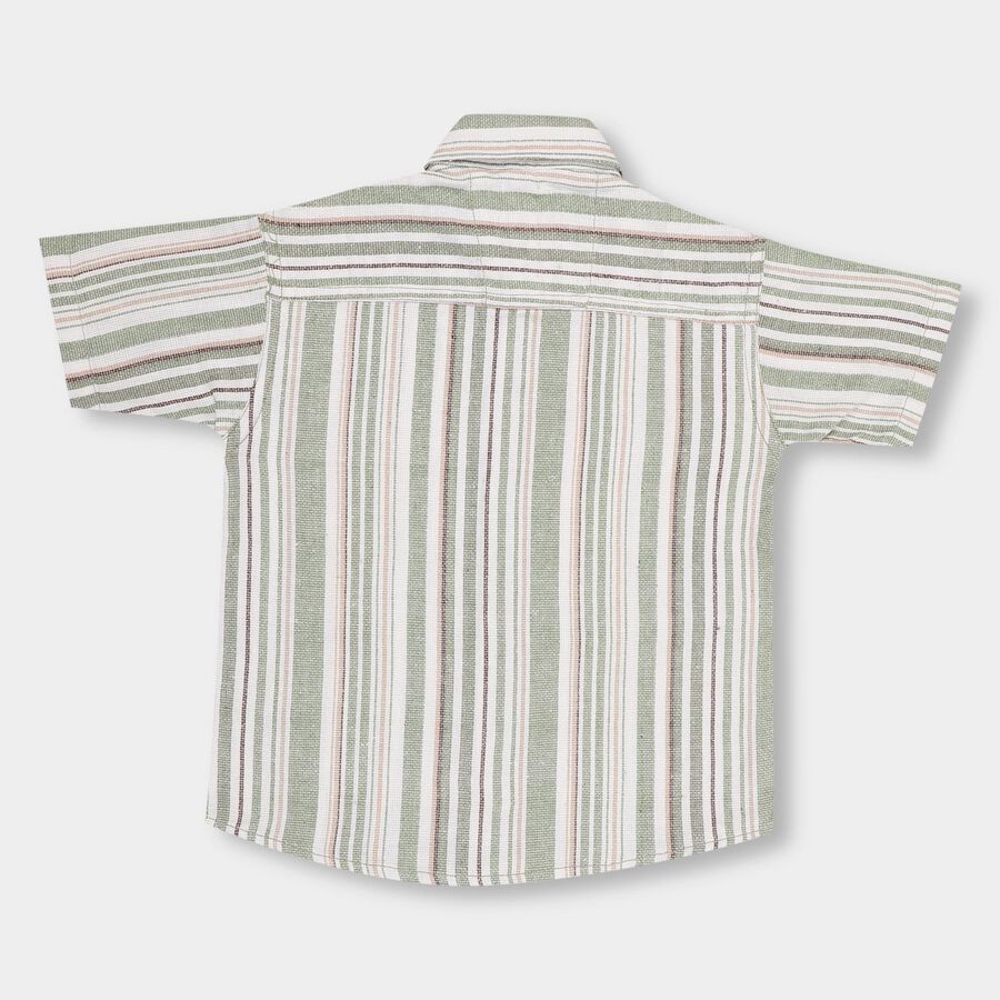 Boys' Casual Shirt , हल्का हरा, large image number null