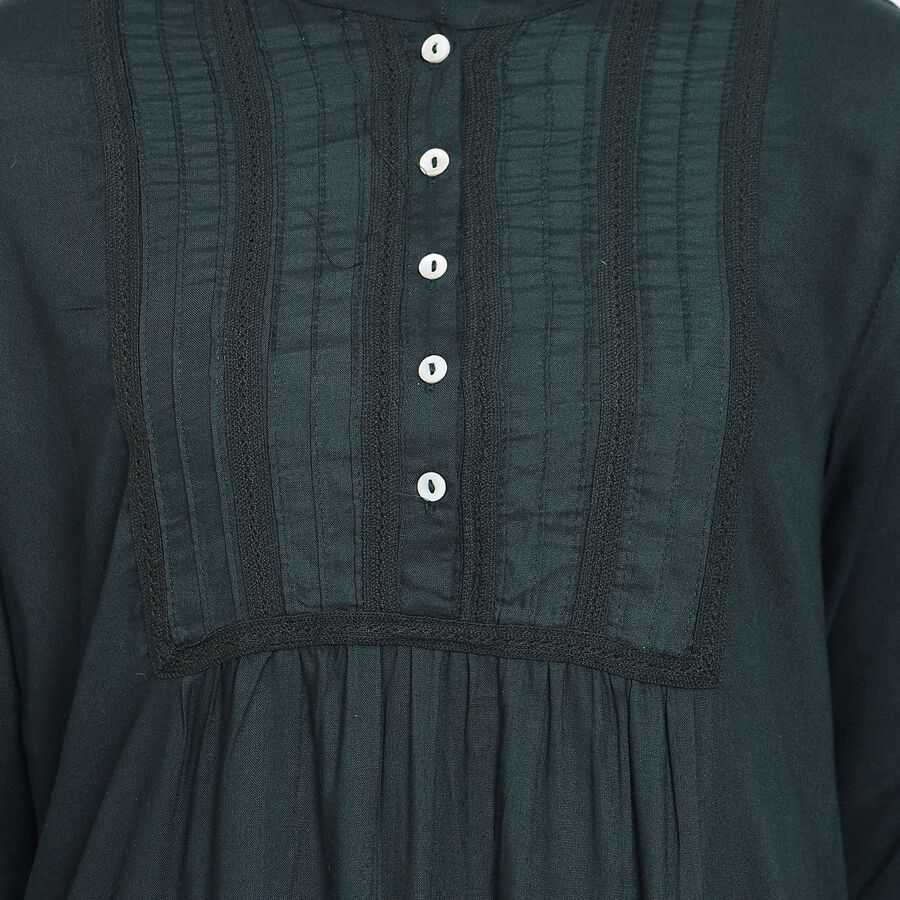 Ladies' Kurta, Dark Green, large image number null