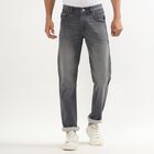 Women's Dark Indigo Slim Fit Five Pocket Jeans, Light Grey, small image number null