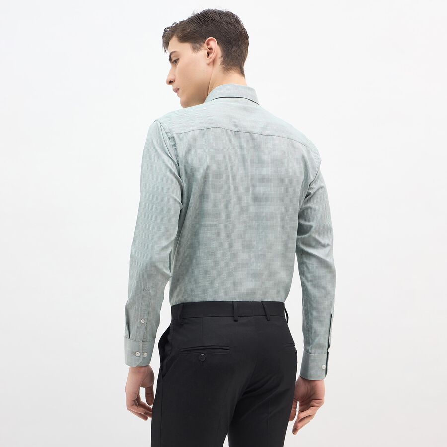 Men's Formal Shirt, Light Green, large image number null