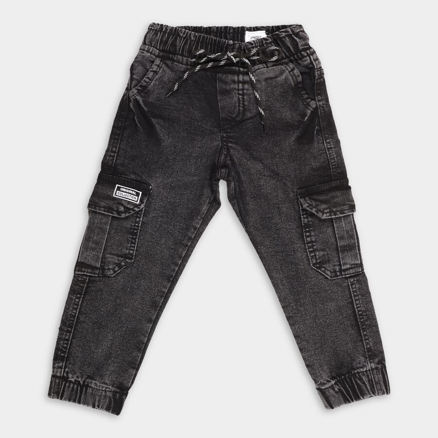 Boys' Jeans , काला, large image number null
