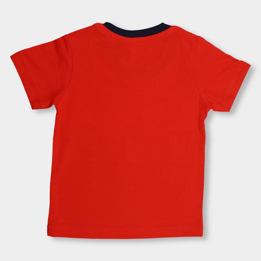 Infants' 100% Cotton T-Shirt , Red, large image number null
