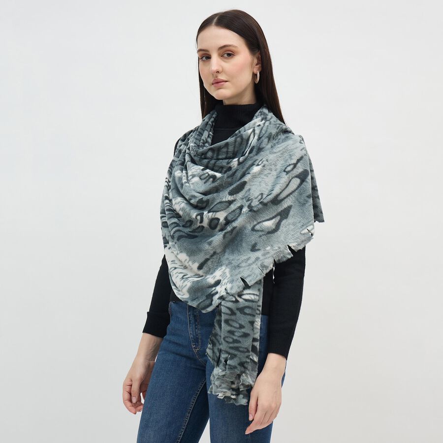 Ladies' Stole, Light Grey, large image number null