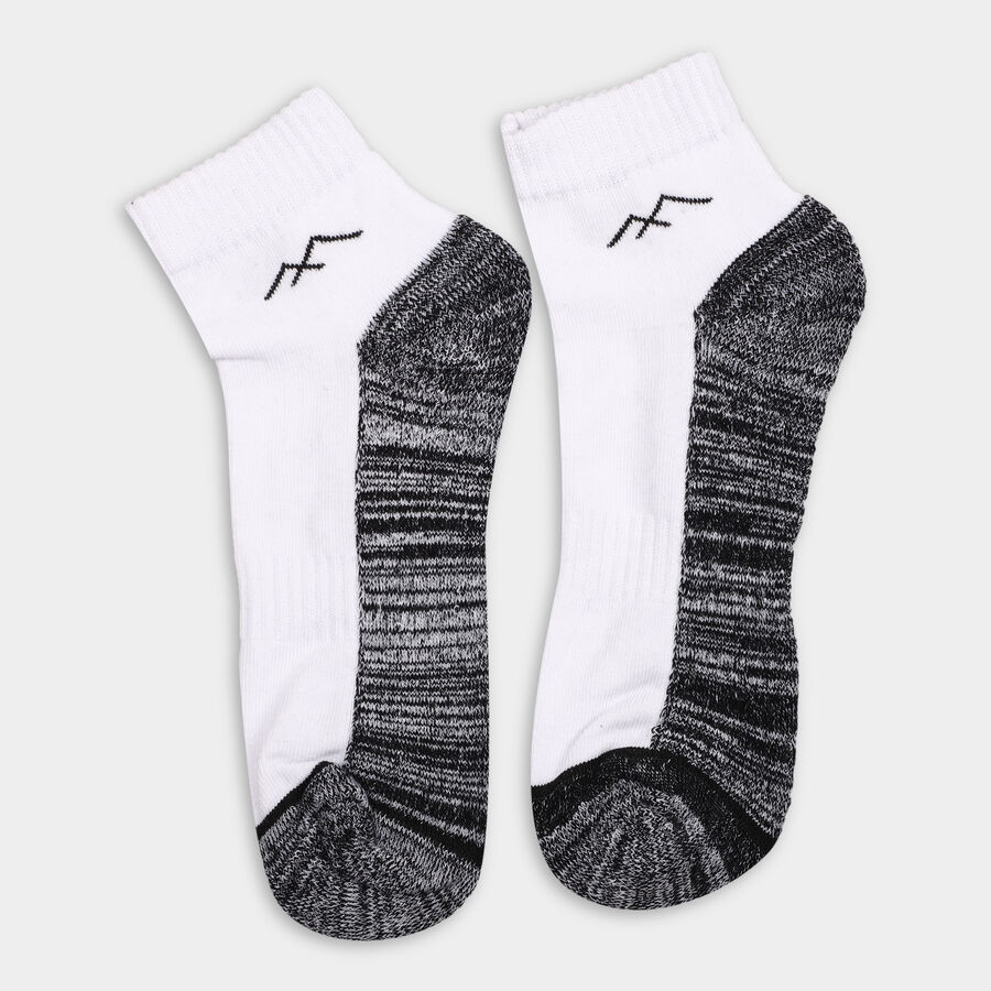 Men's Socks (Pack of 2), काला, large image number null