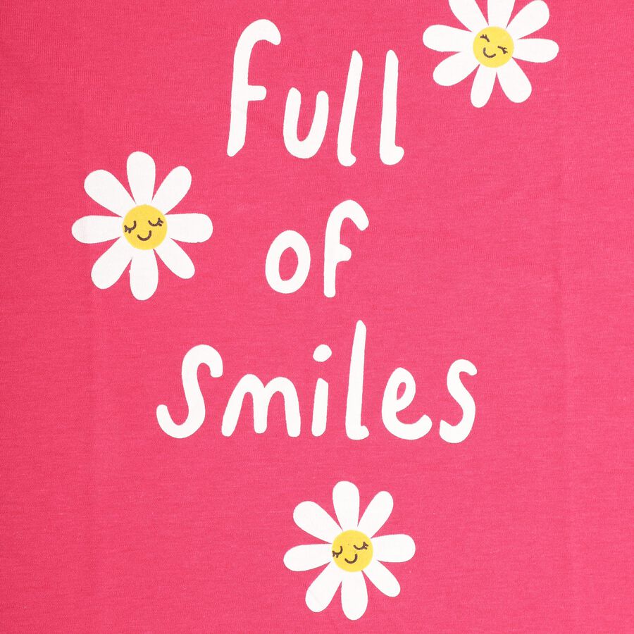 Girls' T-Shirt , Fuchsia, large image number null