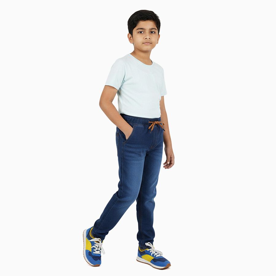 Boys' Jeans, Dark Blue, large image number null