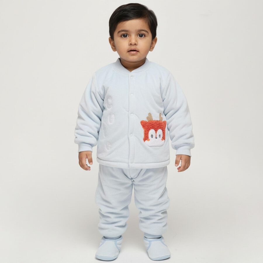 Infants' Baba Suit, Light Blue, large image number null