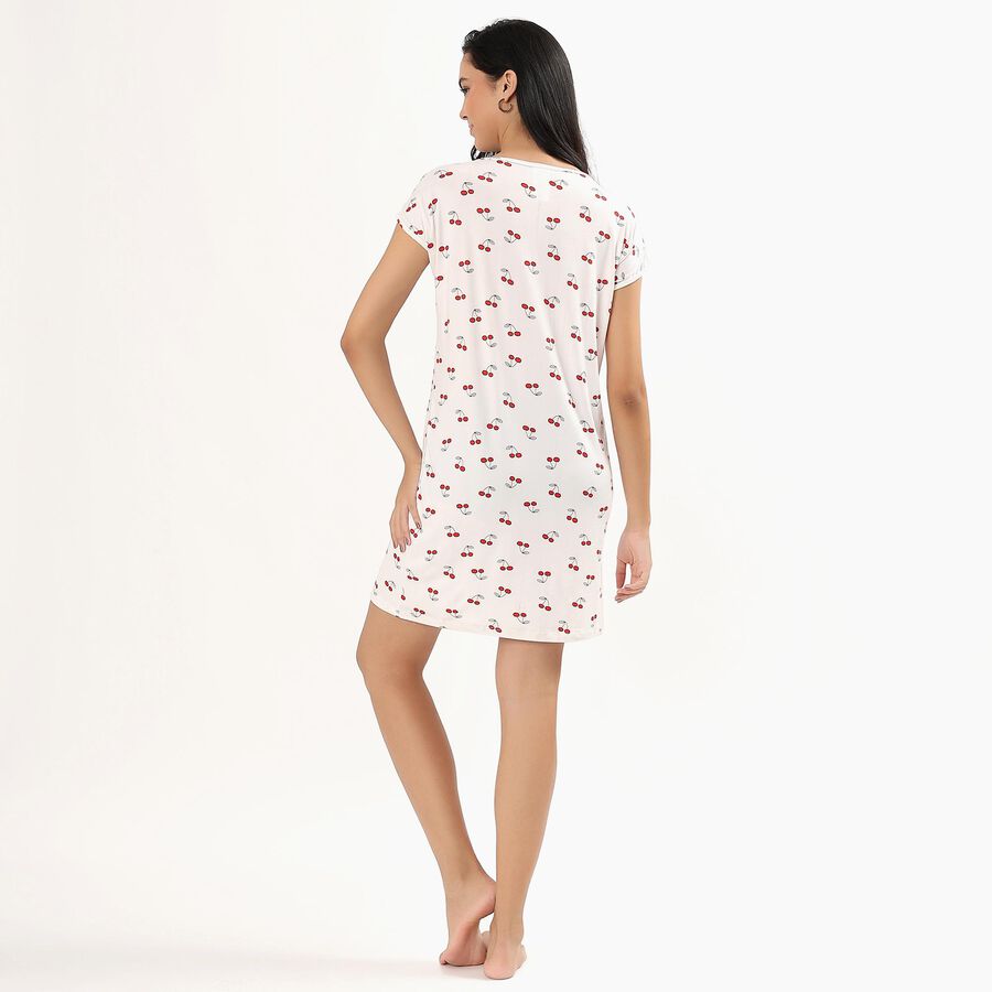 Ladies' Nighty, सफ़ेद, large image number null