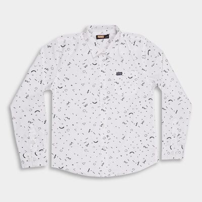 Boys' 100% Cotton Casual Shirt
