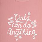 Girls' Top , हल्का गुलाबी, small image number null
