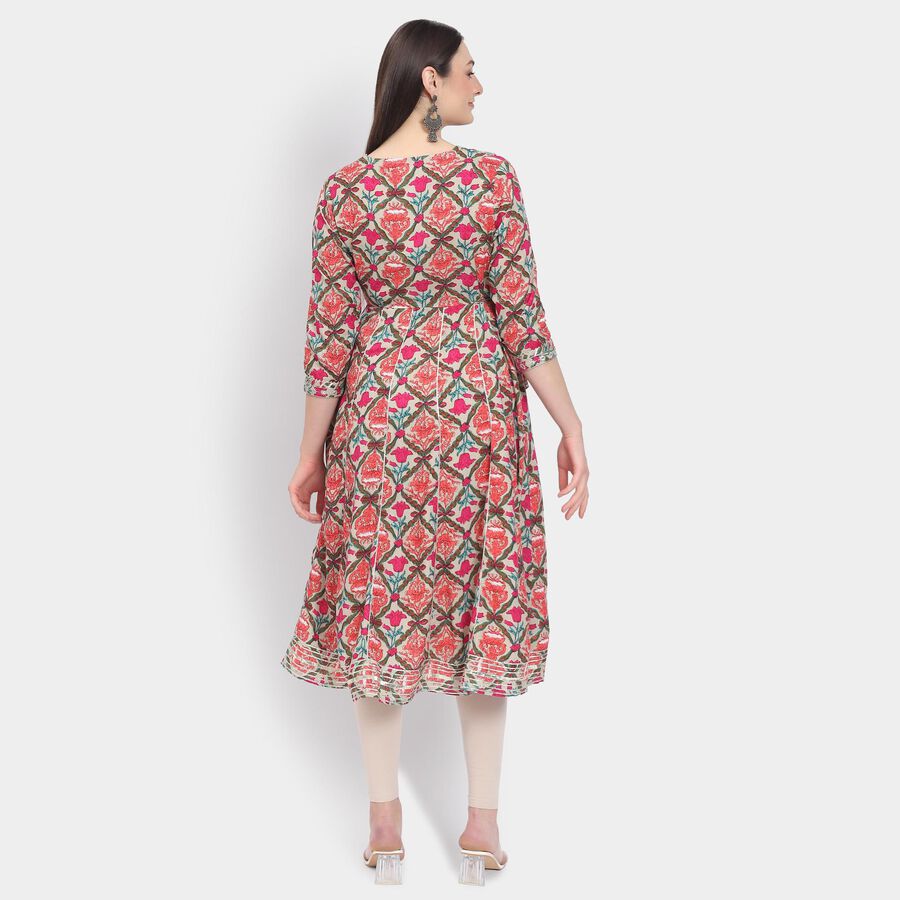 Ladies' Kurta, Beige, large image number null