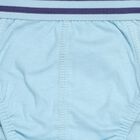 Boys' 100% Cotton Briefs , हल्का नीला, small