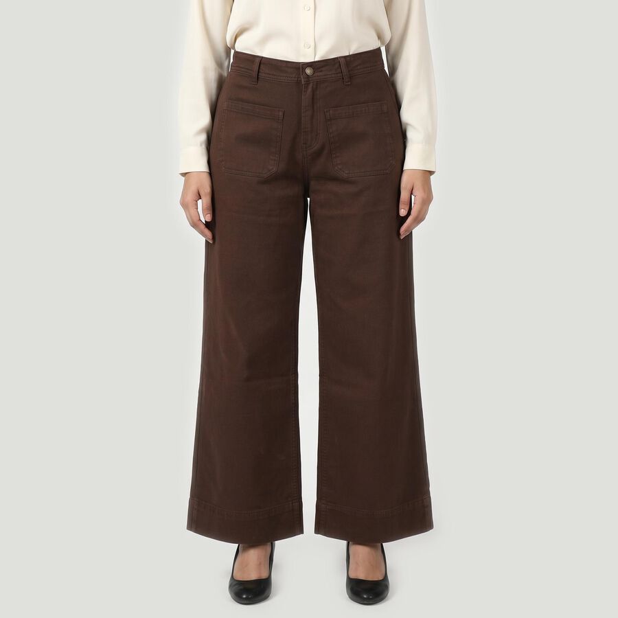 Ladies' Trouser, Brown, large