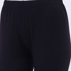 Women's Jet Black Slim Fit Comfortable Churidar, Black, small image number null