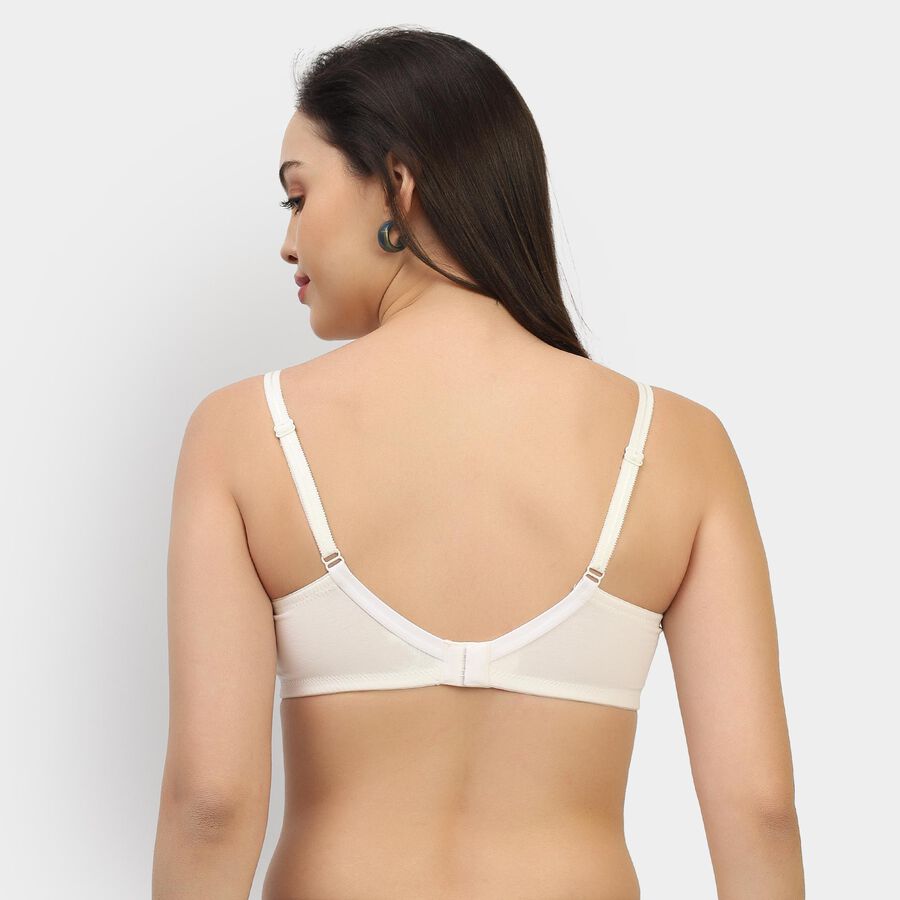 Ladies' Bra, सफ़ेद, large image number null