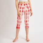 Ladies' 100% Cotton Capri , Red, small image number null