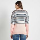 V Neck Cardigan, Light Pink, small image number null