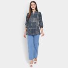 Ladies' Kurti , Dark Blue, small image number null