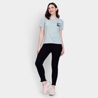 Ladies' Round Neck T-Shirt , Light Green, small image number null