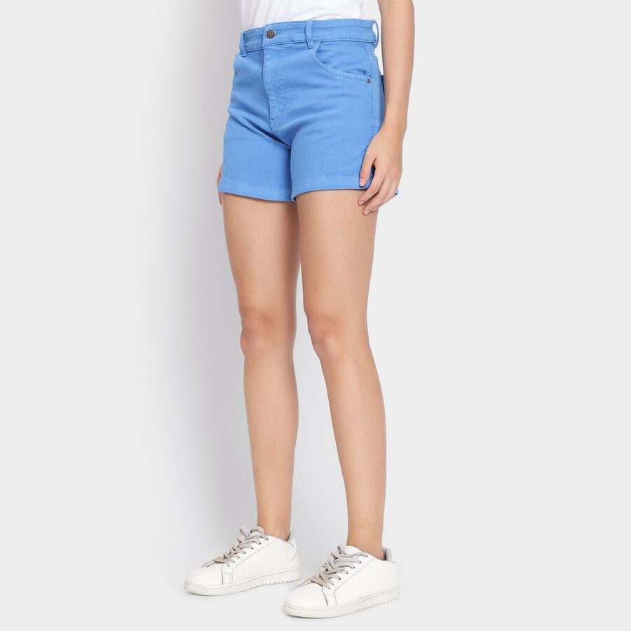 Ladies' Shorts, Mid Blue, large image number null