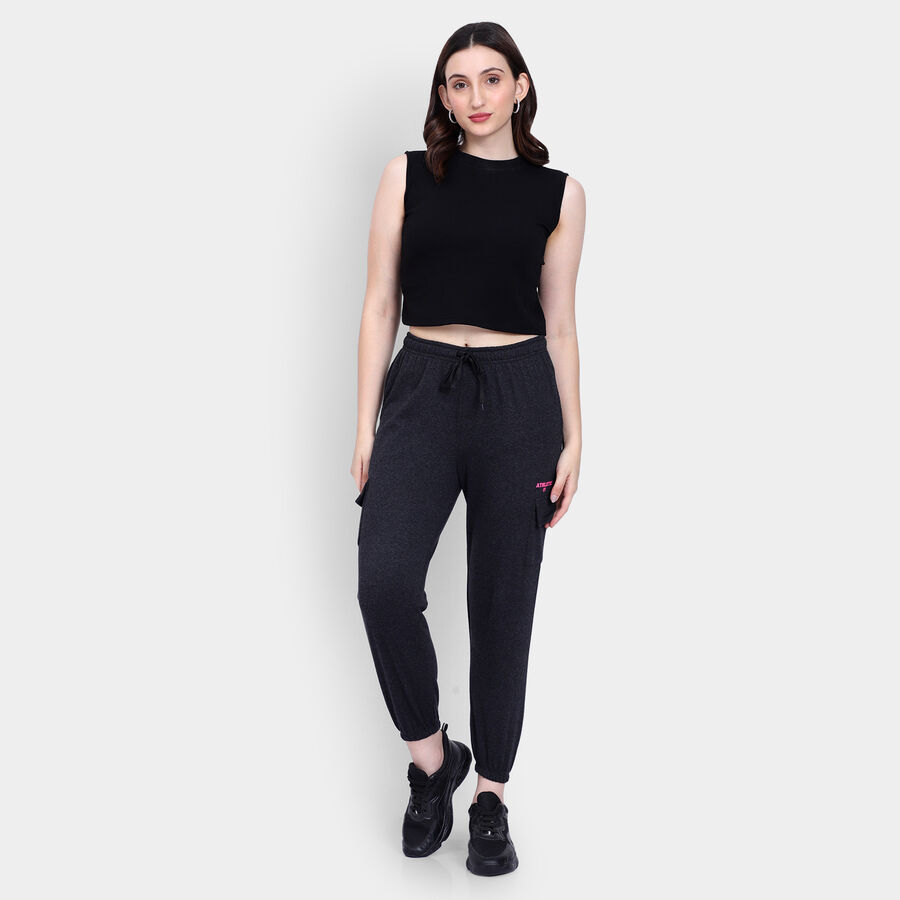 Ladies' Track Pants , Charcoal, large image number null