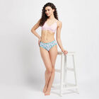 Printed Panty, Mid Blue, small image number null