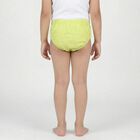Boys' Aqua Cotton Regular Fit Briefs, Aqua, small