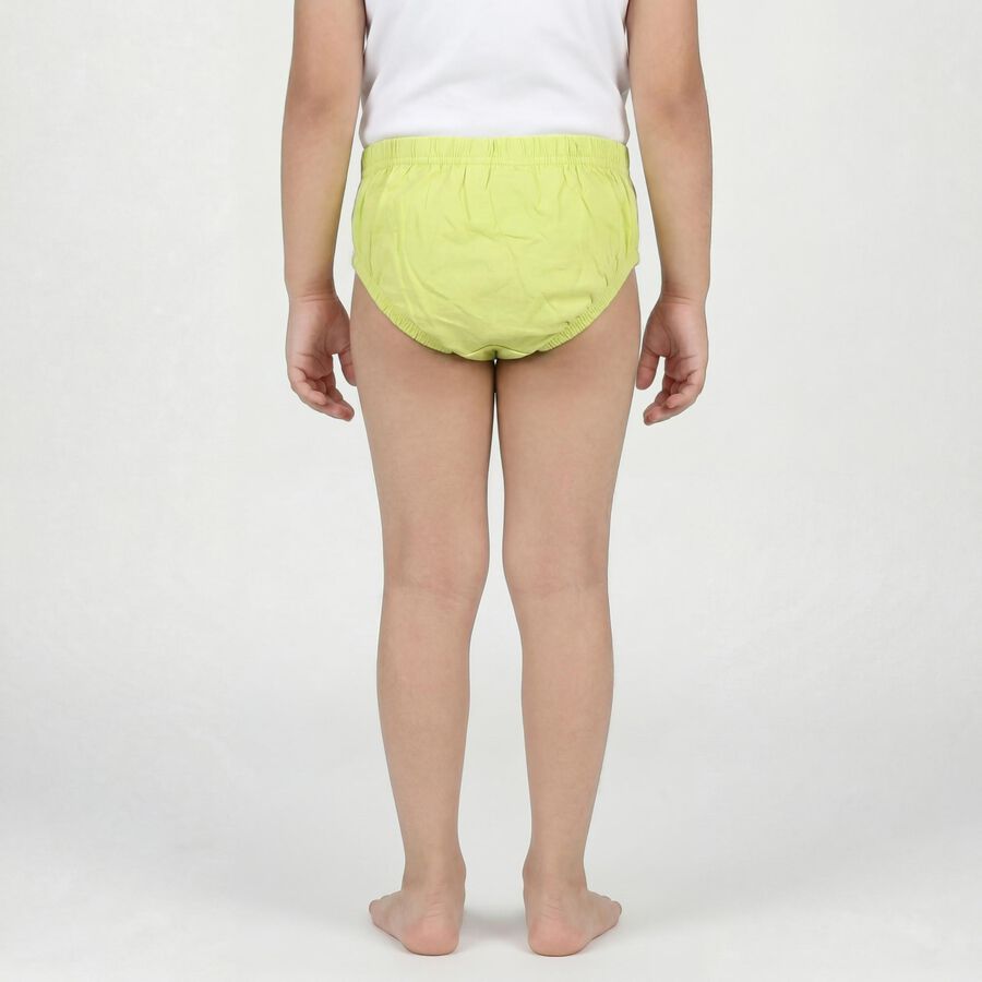 Boys' Aqua Cotton Regular Fit Briefs, Aqua, large