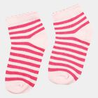 Girls Ankle Basic Socks, Pink, small image number null