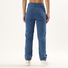 Ladies' Mid Rise Jeans, Mid Blue, small image number null