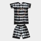 Boys' 100% Cotton Knit Baba Suit , Black, small image number null