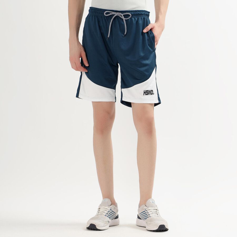 Men's Bermuda, Teal Blue, large image number null