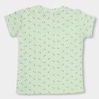 Girls' 100% Cotton T-Shirt , हल्का हरा, small image number null