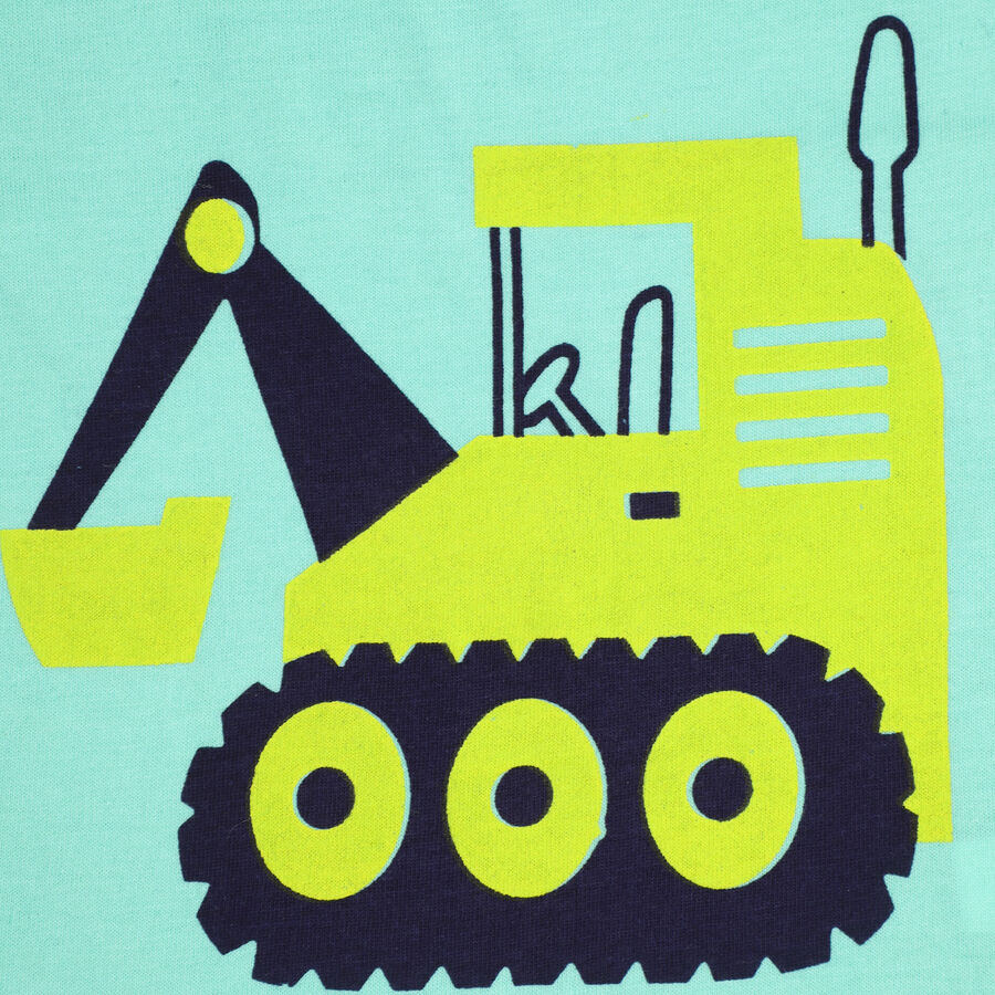 Kids' Cotton Vest, Light Green, large