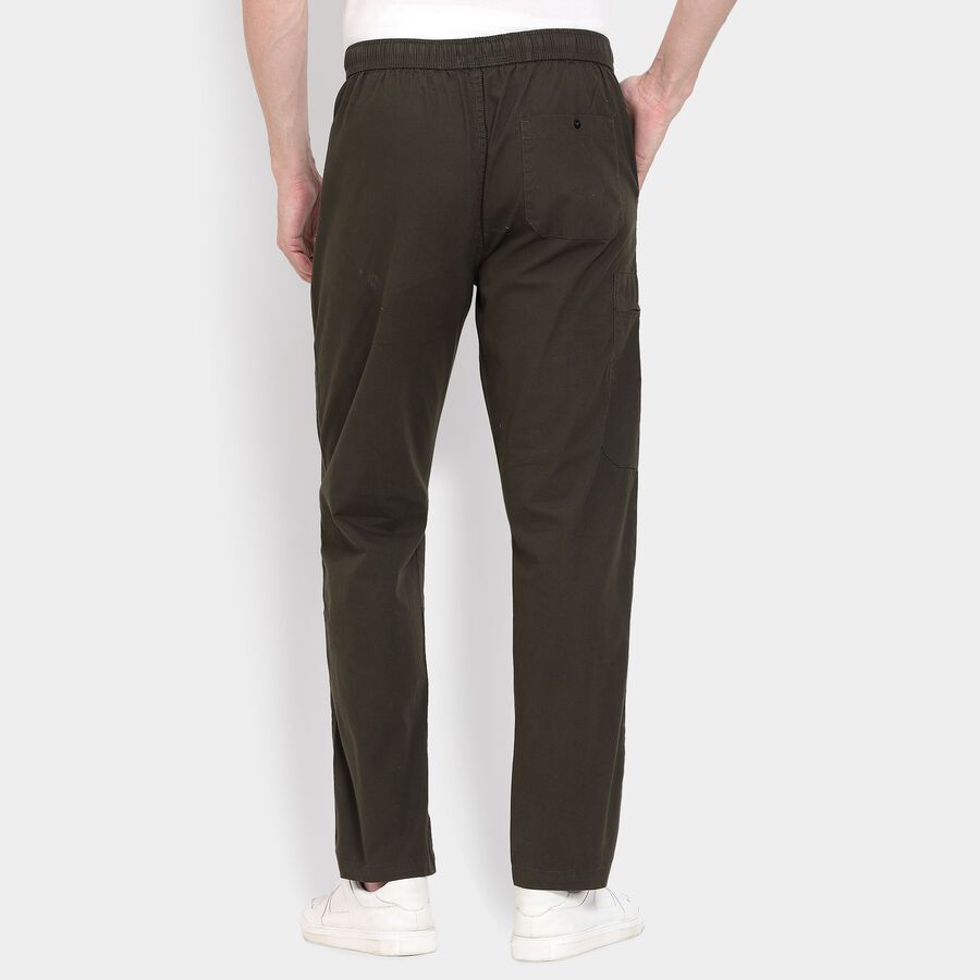 Men's 100% Cotton Track Pants , ओलिव, large image number null
