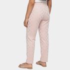 Girls' Light Pink Metallic Polka Dot Plush Pyjama, हल्का गुलाबी, small image number null